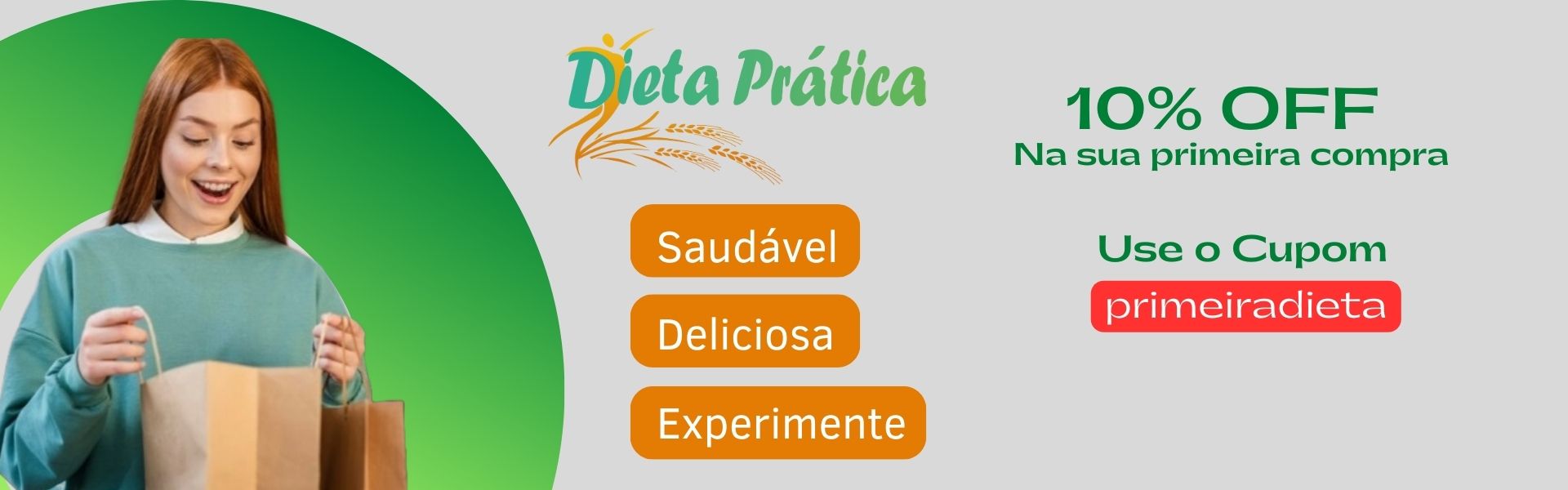 Banner Promoção Primeira compra