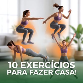 10 Exercícios para fazer em casa